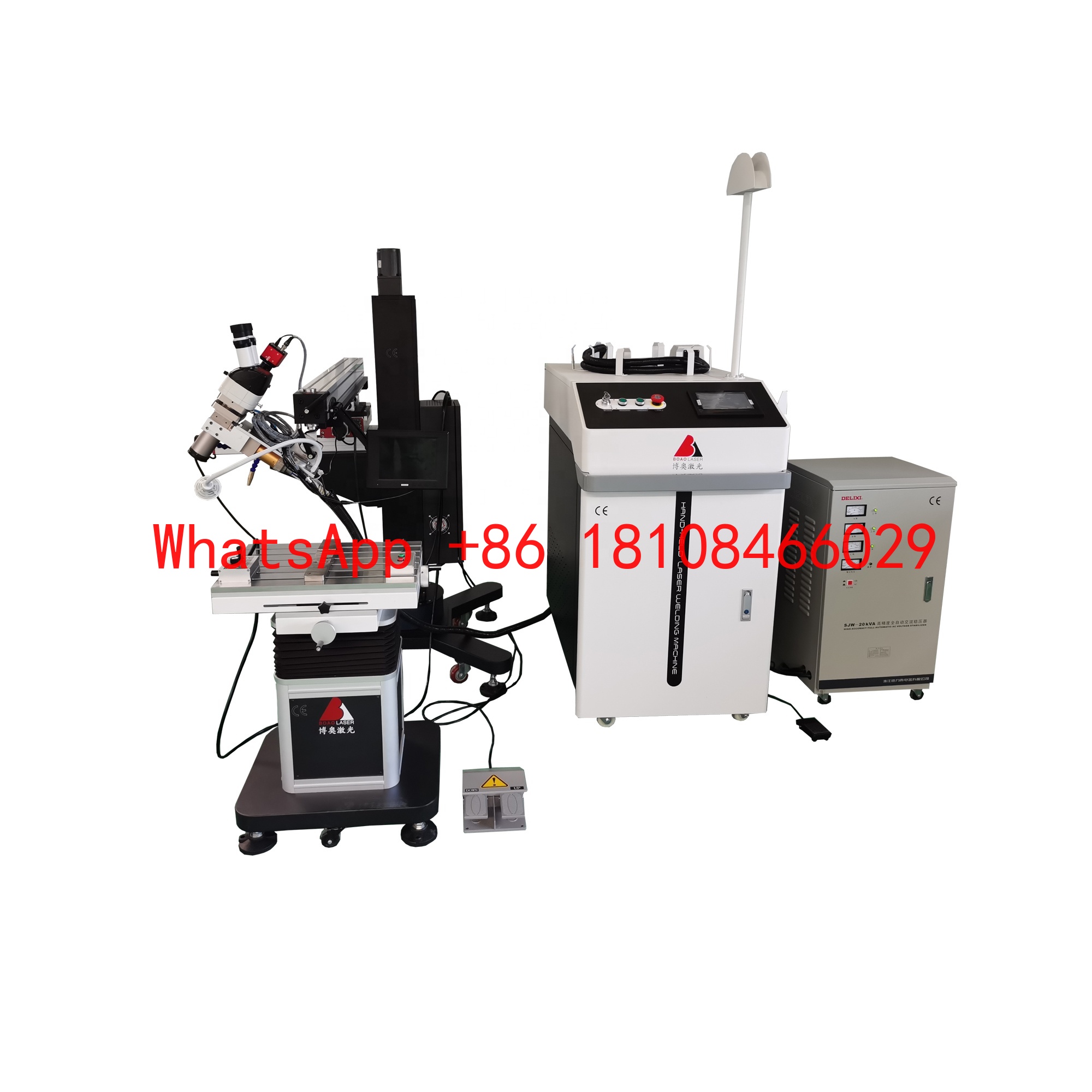 Laser Welder 3000W Fiber - Boom Lift Mold Repair Laser Welding