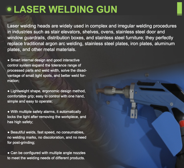 Handheld Fiber Laser Welding M - đánh giá và giá Air Cooled Laser Welding Machine 1500W