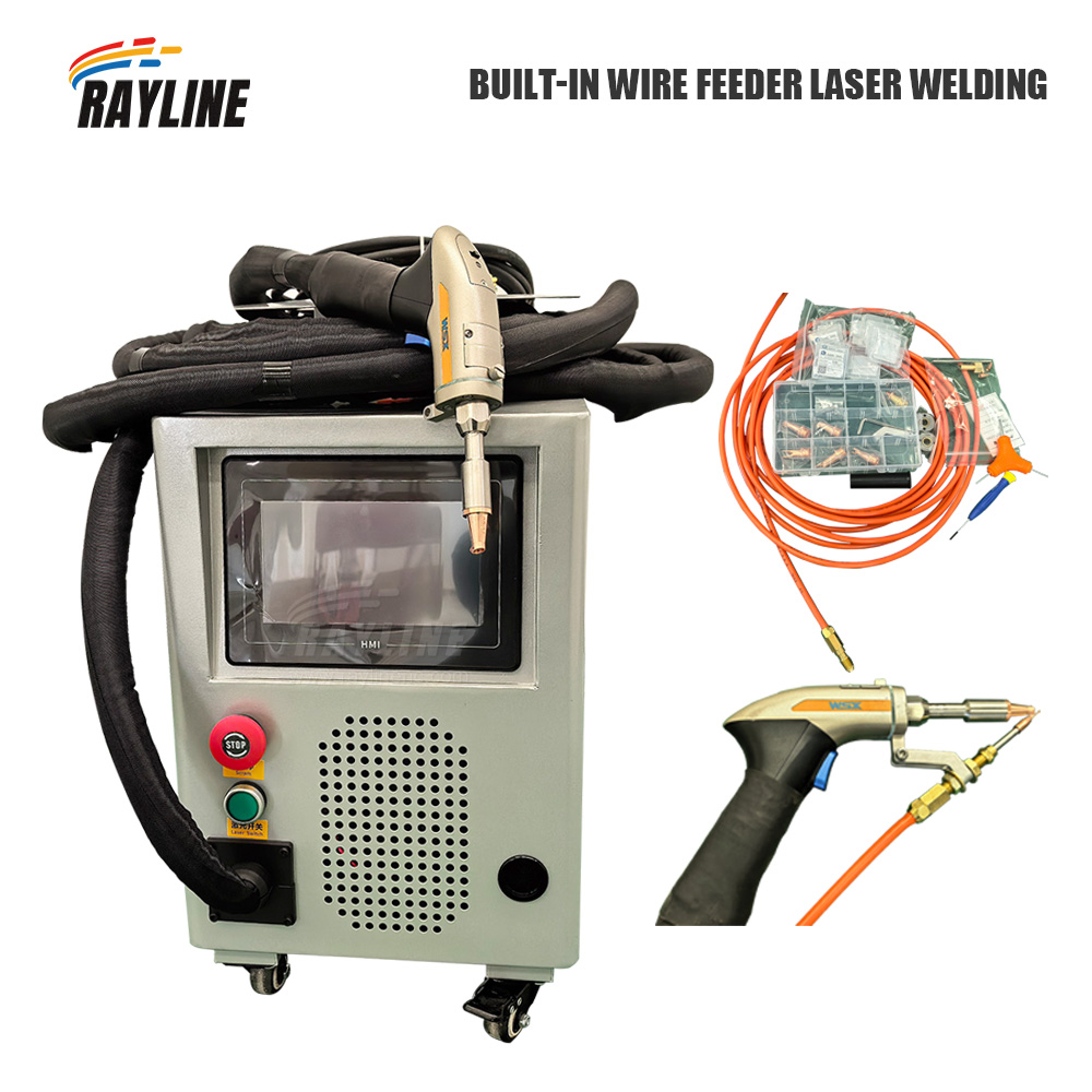 Lightweight Mini Air-Cooled 4- - đánh giá và giá Laser Welding Wire Feeder