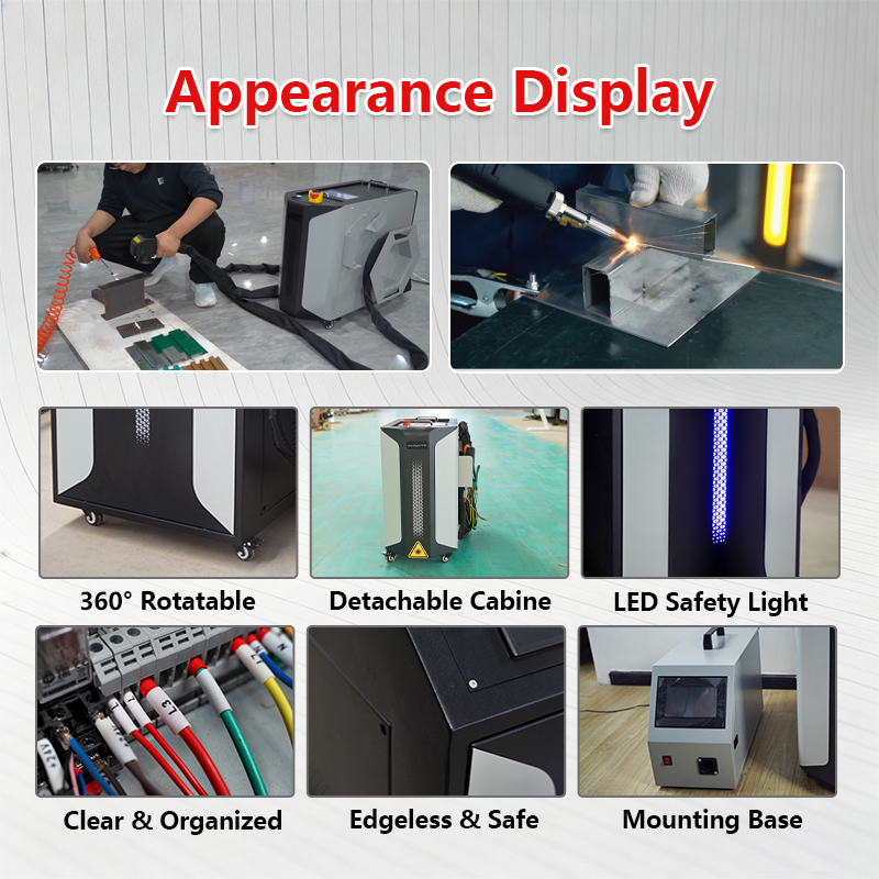 Portable Handheld Laser Welder - đánh giá và giá Handheld Laser Welder 1000W