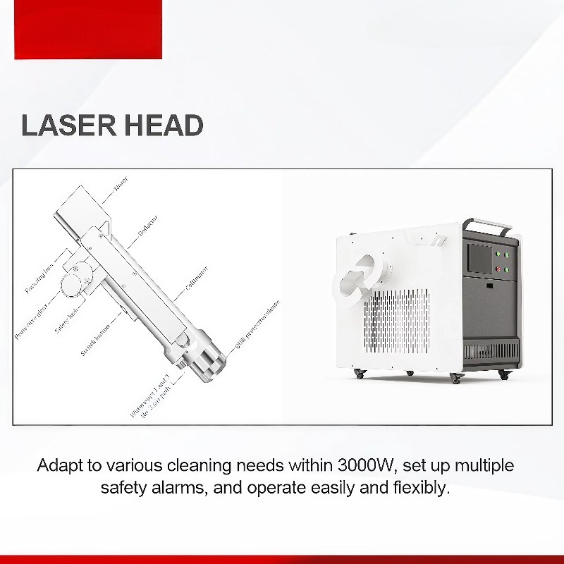 Industrial Handheld Laser Clea - đánh giá và giá Laser Cleaning Machine 2000W
