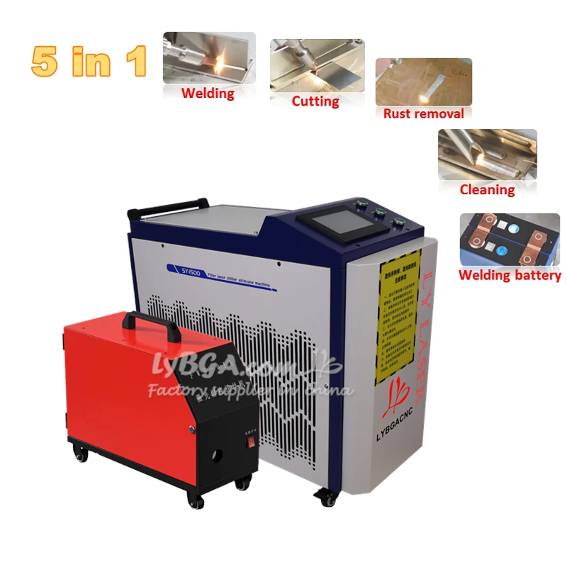 Laser Cleaning Machine 5In1 Ha - đánh giá và giá Laser Rust Removal Machine 1500W