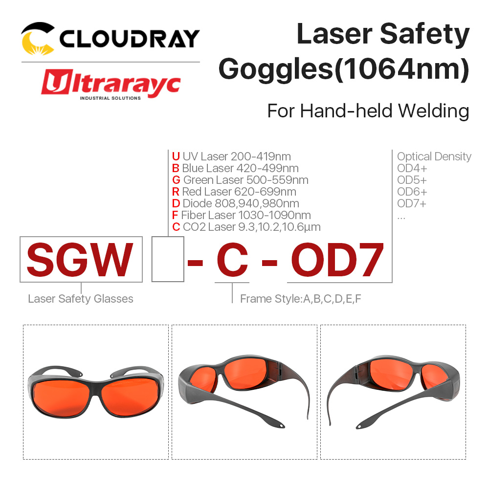 Ultrarayc 1064nm Laser Kính Bả - đánh giá và giá Laser Welding Protective Goggles 1064Nm
