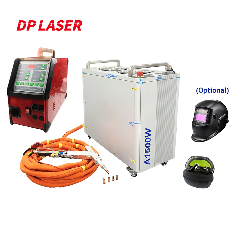MINI Air Cooled Portable Handh - đánh giá và giá Laser Welding Machine 1500W Handheld