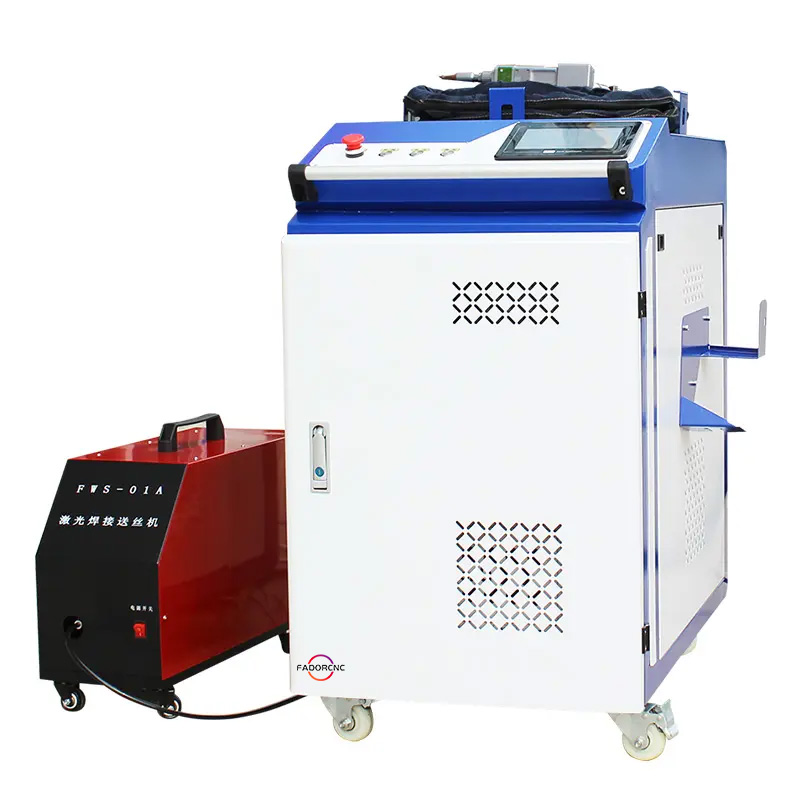 4 In 1 Fiber Laser 1000W 2000W - đánh giá và giá Laser Cleaning Machine 2000W