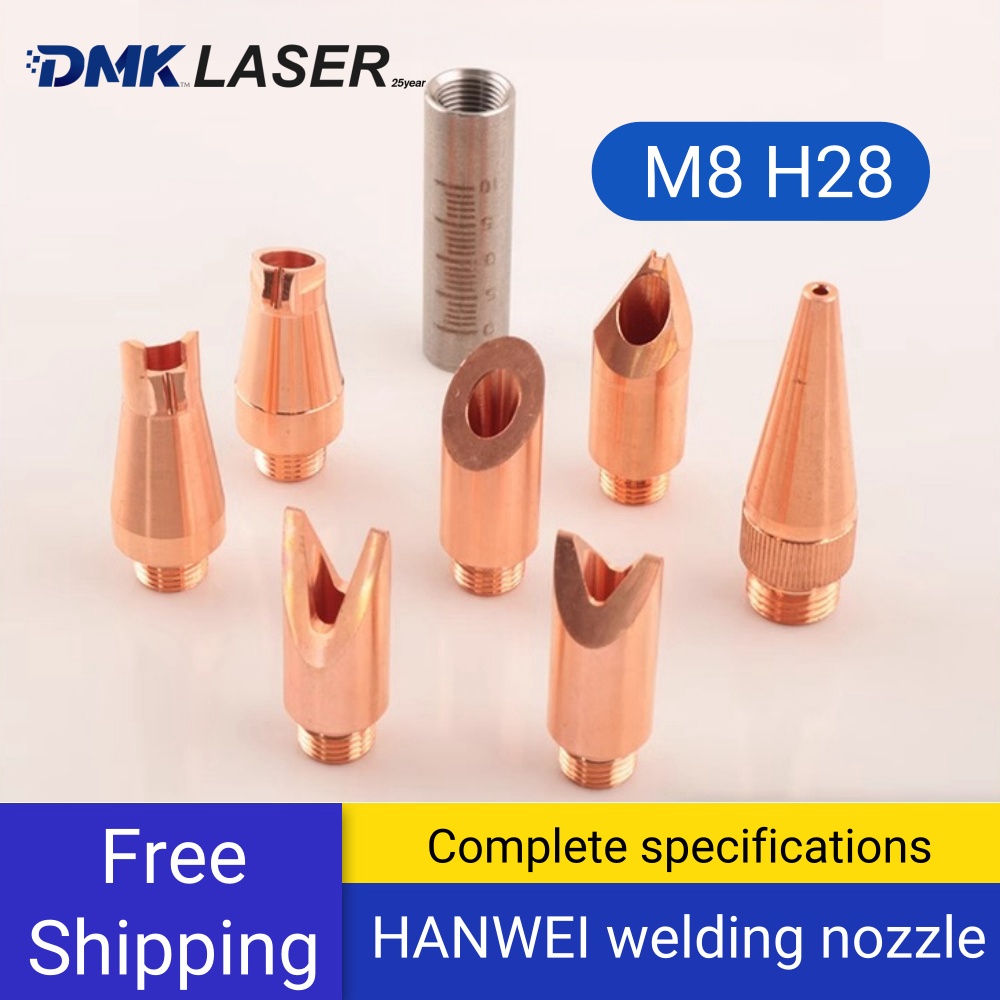 HANWEI fiber laser welding noz - đánh giá và giá Laser Welding Nozzle Copper