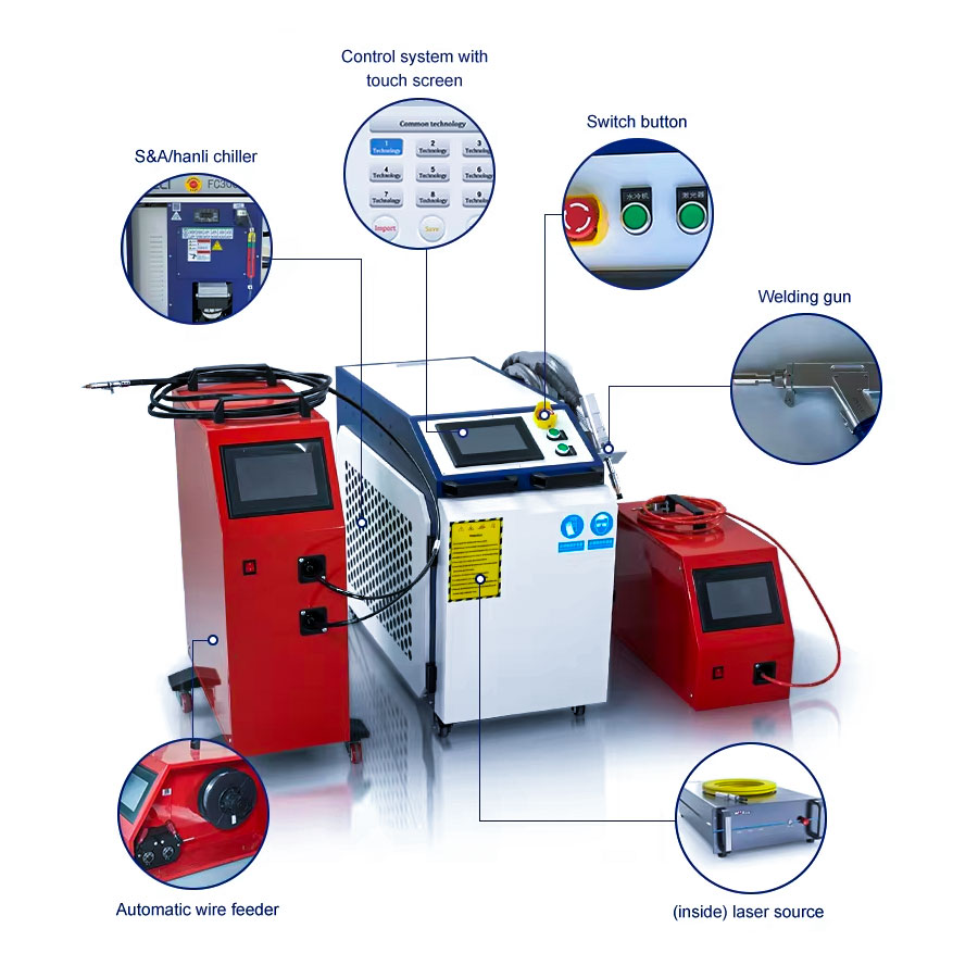Factory Price 1500w Handheld F - đánh giá và giá Air Cooled Laser Welding Machine 1500W